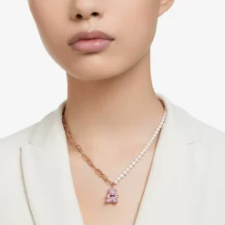 Swarovski Bijoux Pendentif Swarovski 5669166 Mp Teddy - HRT Bear LROS/ROS | Femme Collier Et Pendentif
