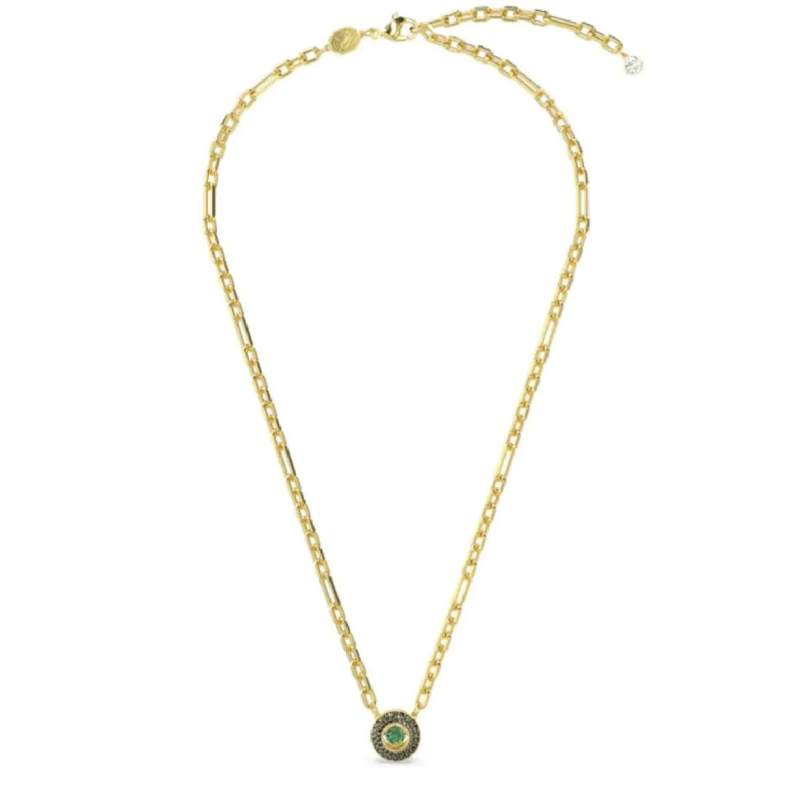 Swarovski Bijoux Pendentif Swarovski Sparkling Dc 5665238 - Green GRE/GOS | Femme Collier Et Pendentif