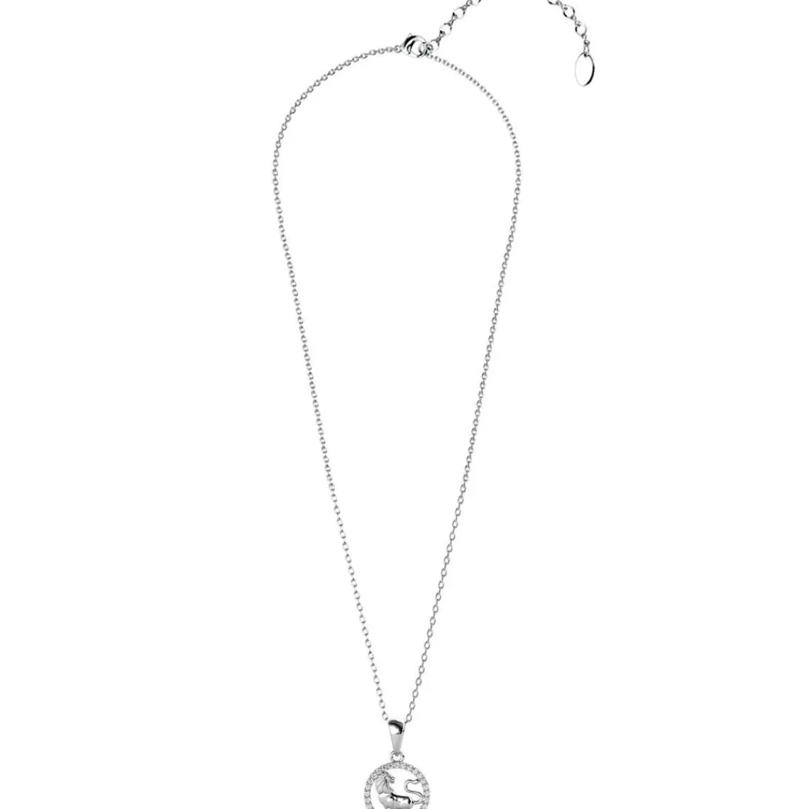 MYC-Paris Pendentif Zodiaque Lion Argenté | Femme Collier Et Pendentif