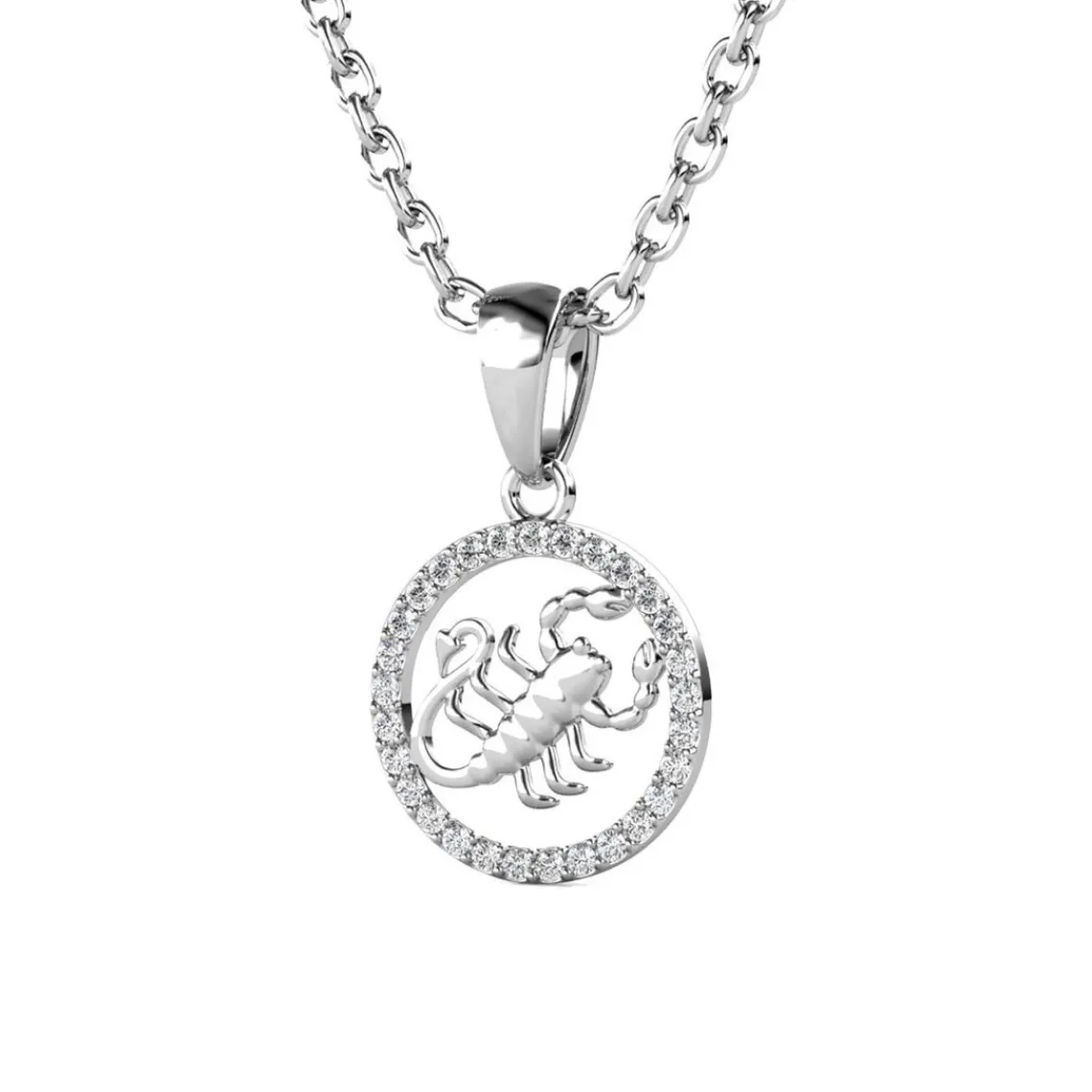 MYC-Paris Pendentif Zodiaque Scorpion Argenté | Femme Collier Et Pendentif