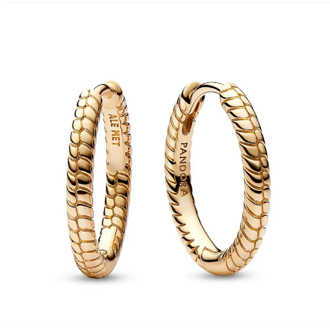 Pandora Petites Créoles à Charms Moments | Femme Boucles D'Oreilles