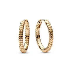 Pandora Petites Créoles à Charms Moments | Femme Boucles D'Oreilles