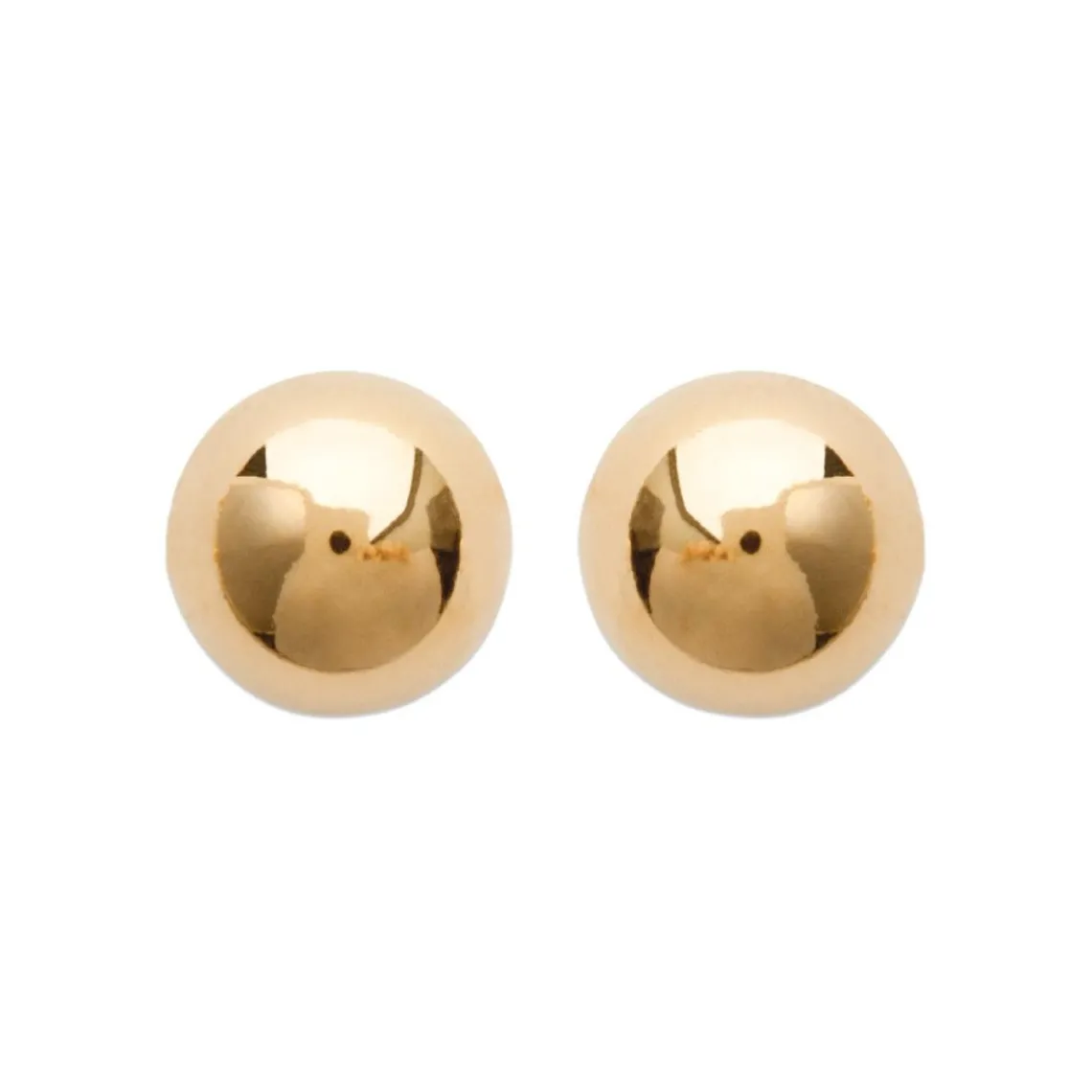 Maison de la Bijouterie Puces femme plaqué or boules - Y3ZV5Z6 | Femme Boucles D'Oreilles
