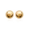 Maison de la Bijouterie Puces femme plaqué or boules - Y3ZV5Z4 | Femme Boucles D'Oreilles
