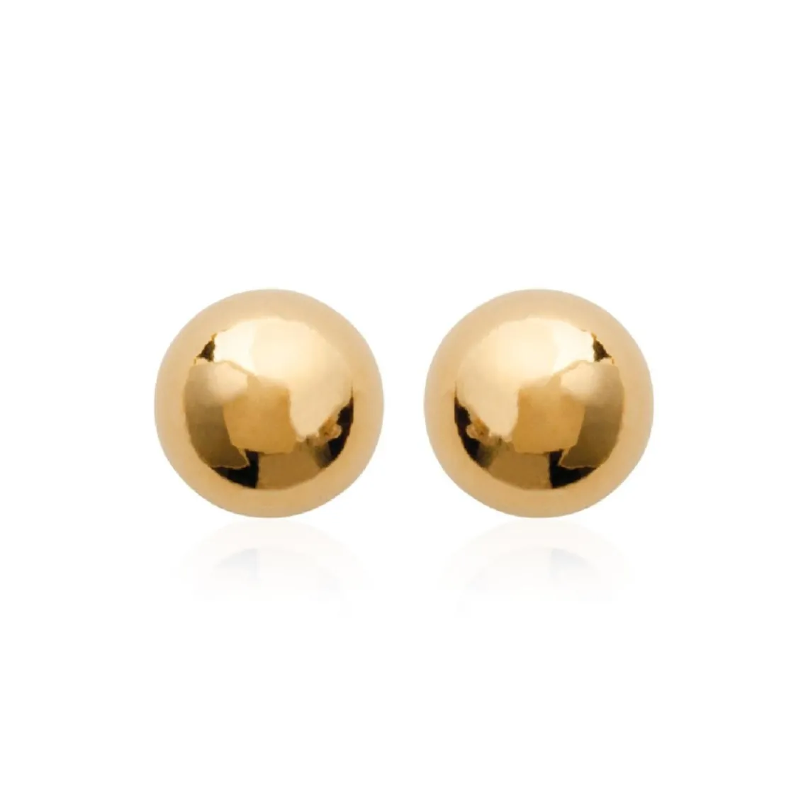 Maison de la Bijouterie Puces femme plaqué or boules - Y3ZV5Z4 | Femme Boucles D'Oreilles